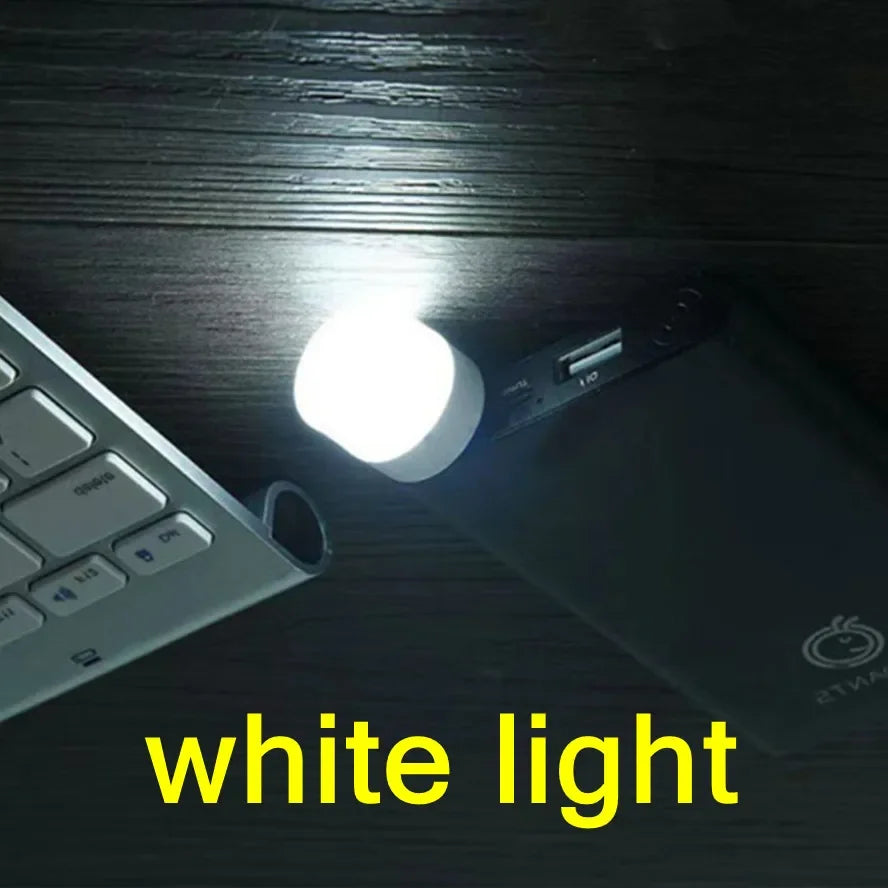 Mini USB Plug LED Small Night Light Computer & Mobile Power Charging Light LED Eye Protection Reading Night Light