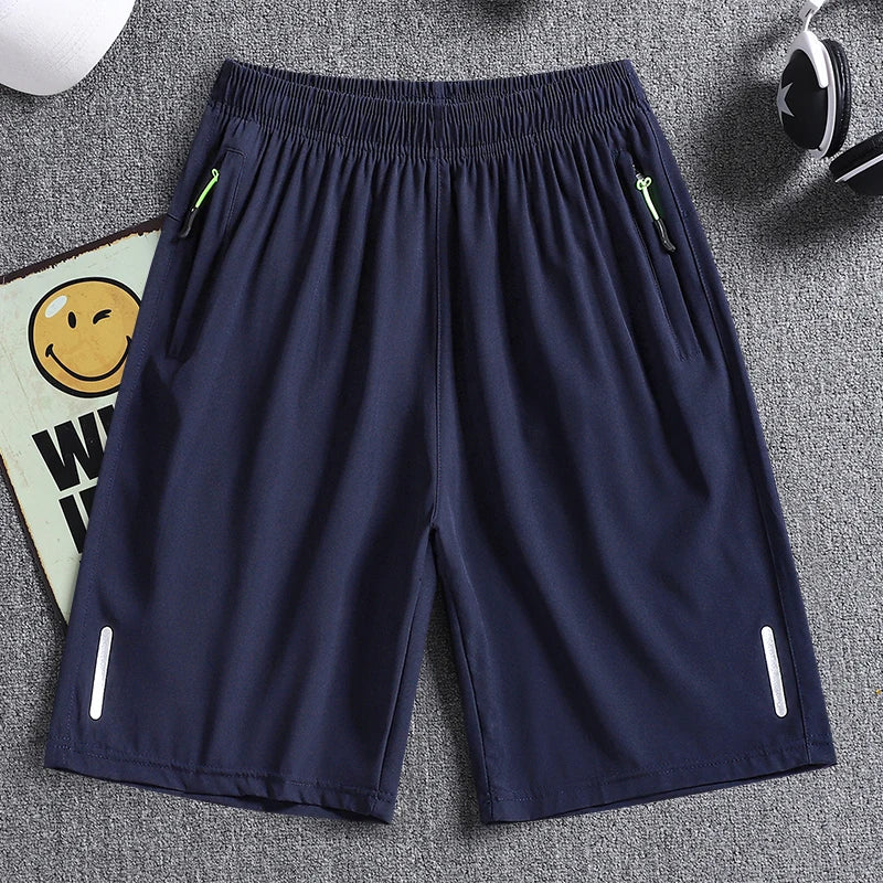 Sports Men Elastic Waist Shorts Male Breathable Comfortable Men's Short Pants