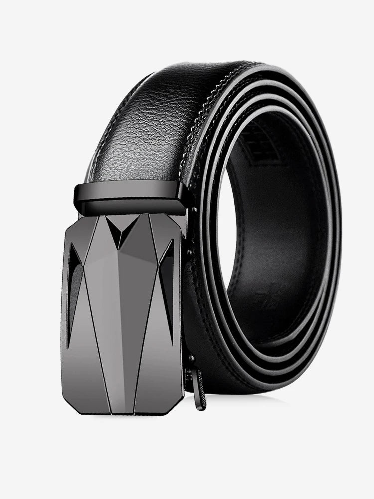 Belt Men's Belt High Quality Luxury Metal Automatic Buckle