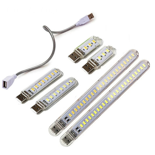 Mini USB LED Book Lights, Portable DC 5V   Ultra Bright Reading Lamp for Power Bank, PC, Laptops & Camping