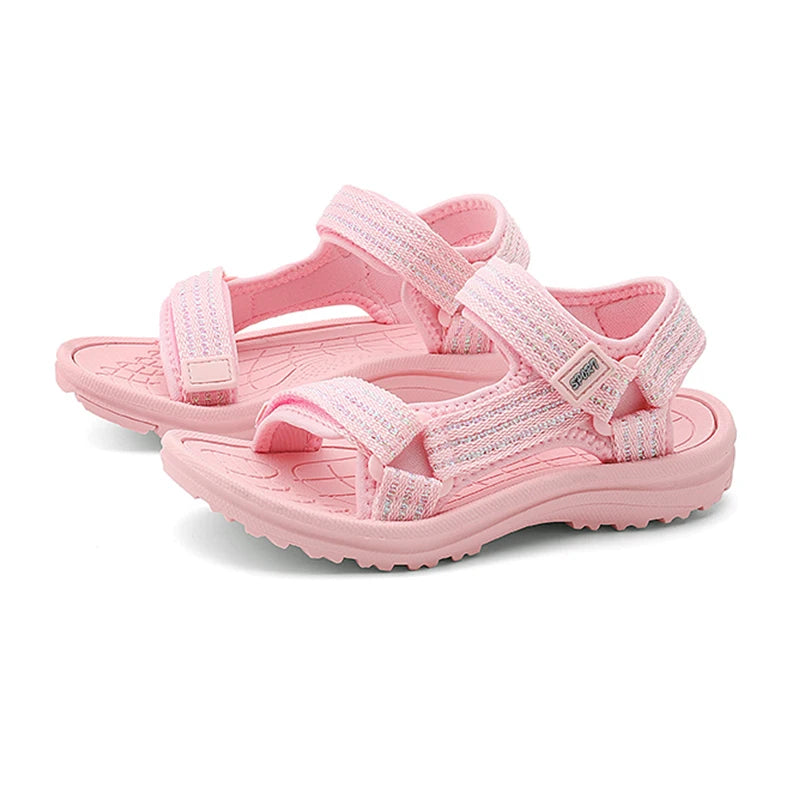 Summer Children Casual Shoes Outdoor Girls Beach Sandals Kids Lightweight Breathable Sport Sandals for Boys Size 30-38