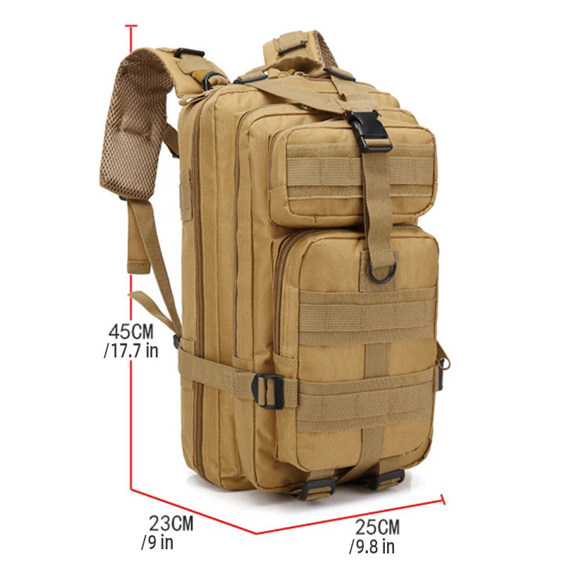 Classic Tactical Backpack Travel Sports Camouflage Bag Outdoor Climbing Hunting Backpack