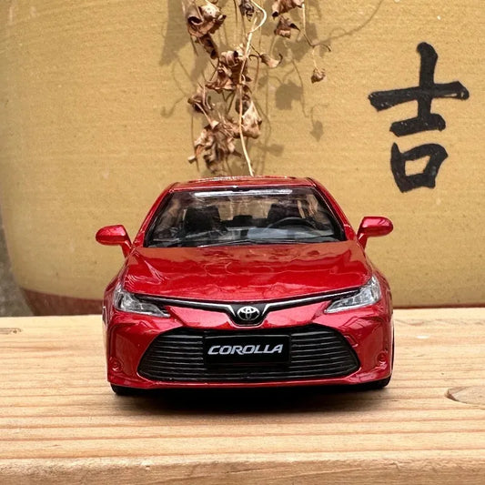 1:43 Corolla Alloy Car Model Diecasts & Toy Vehicles Miniature Scale Model Car For Children Collection Ornaments Birthday Gifts - Hiron Store
