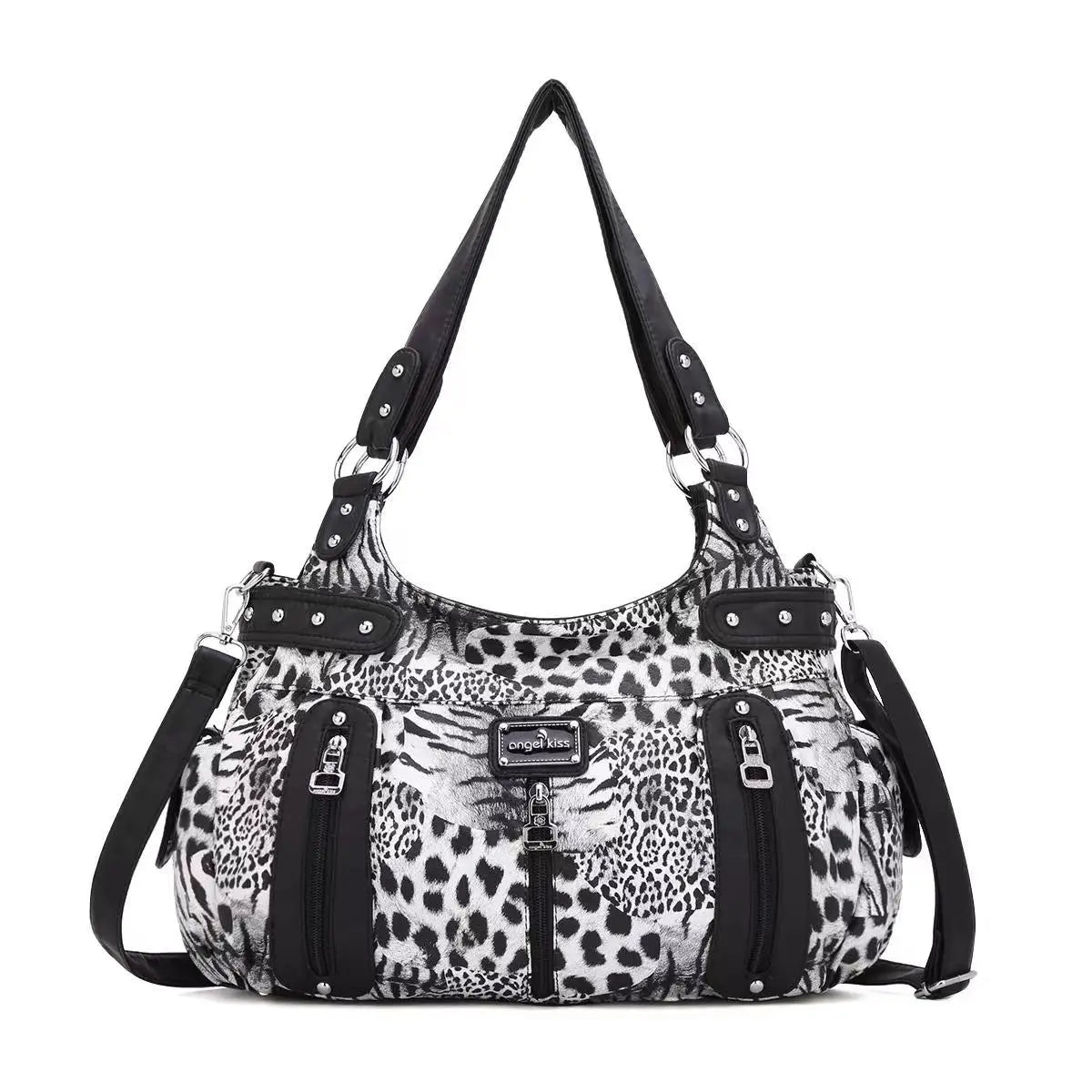 Winter Fashion Shoulder Bag for Women Soft PU Crossbody Handbg Large Capacity Hobos Purse