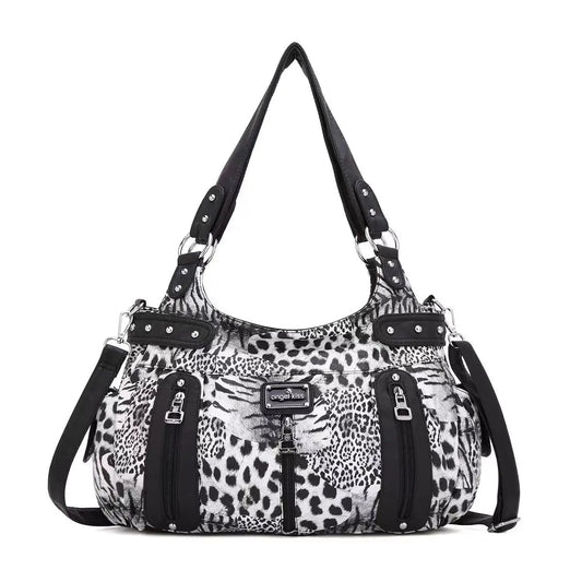 Winter Fashion Shoulder Bag for Women Soft PU Crossbody Handbg Large Capacity Hobos Purse