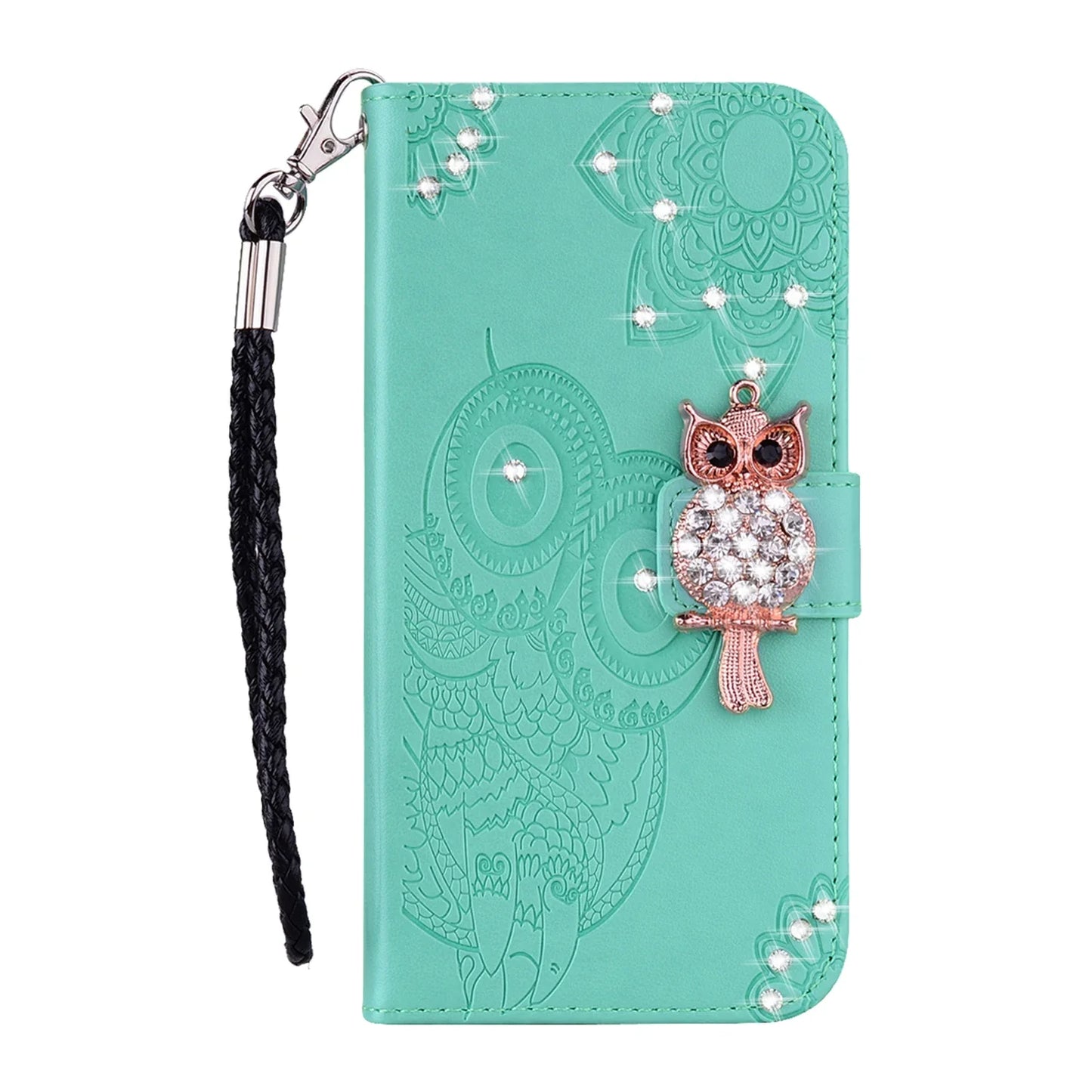 Glitter Lether Cards Solt Wallet Case For Samsung S23 S24 Ultra S22 S20FE S21 Plus A14 A54 A04 A34 A24 A25 A15 5G Bling Cover