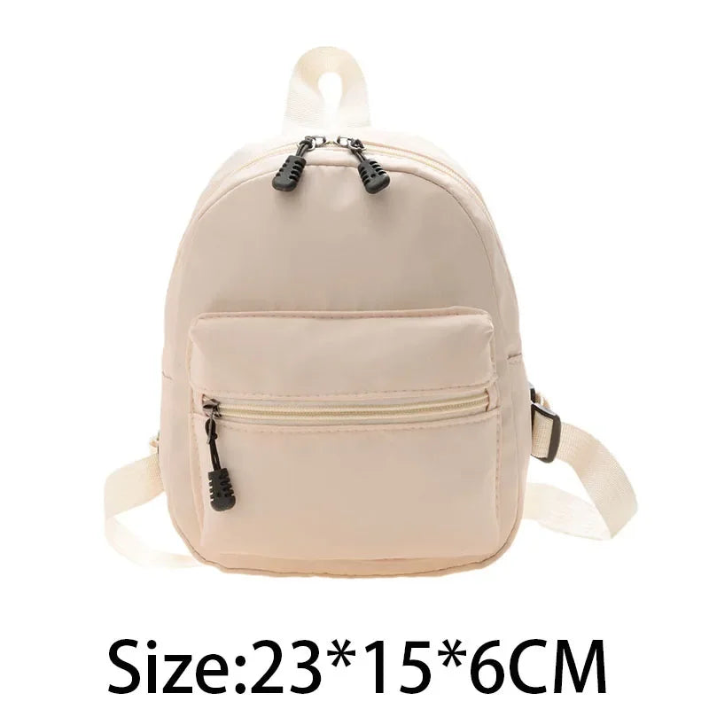 Mini Women's Backpacks Female Teenager School Bags Girls Shoulder Bag