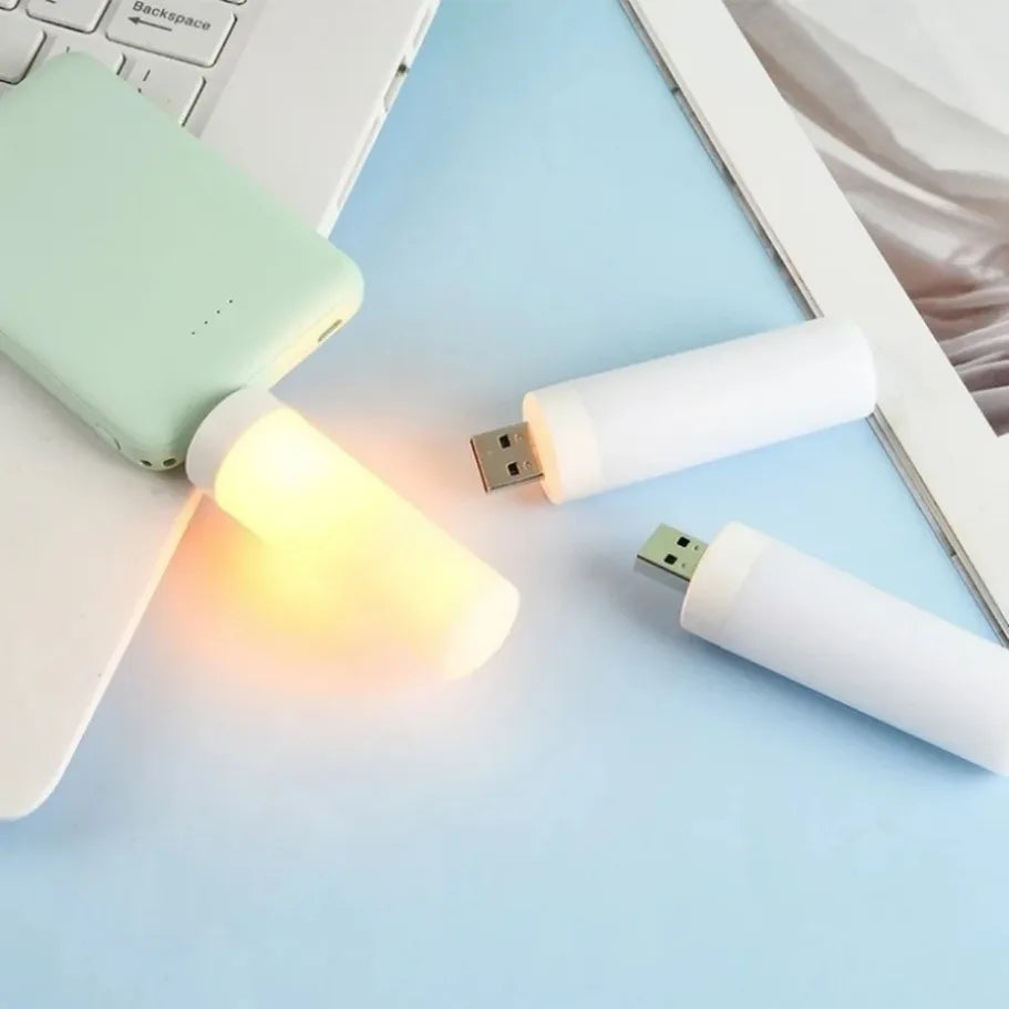 Mini USB Plug LED Small Night Light Computer & Mobile Power Charging Light LED Eye Protection Reading Night Light
