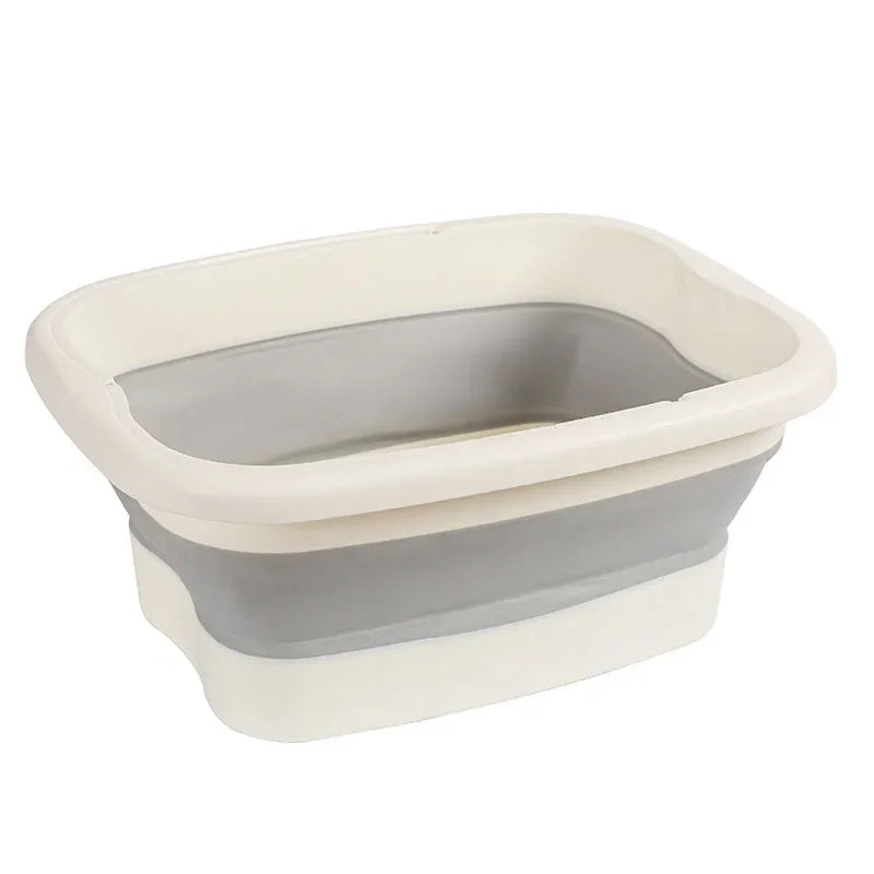 Foldable Footbath Massage Bucket Soaking Bucket Folding Basin Spa Foot Bath Bucket Household Sauna Bathtub Pedicure Bath Bathtub