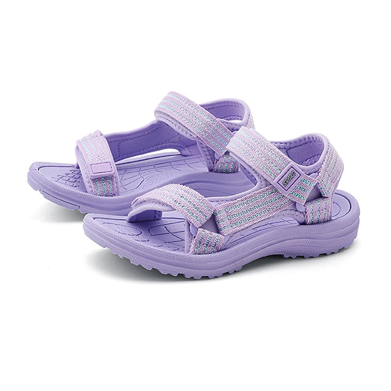 Summer Children Casual Shoes Outdoor Girls Beach Sandals Kids Lightweight Breathable Sport Sandals for Boys Size 30-38