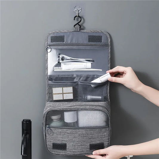Hanging Travel Big Cosmetic Toiletry Bag Women Men Necessary Make Up Beauty Vanity Cases Organizer Accessory Storage Wash Pouch - Hiron Store