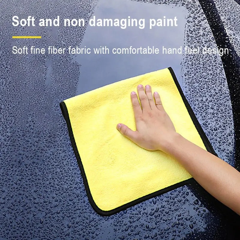 Special Towels For Car Cleaning That Do Not Shed Hair Or Leave Marks Car Absorbent Cloth Car Washing Cleaning Products - Hiron Store