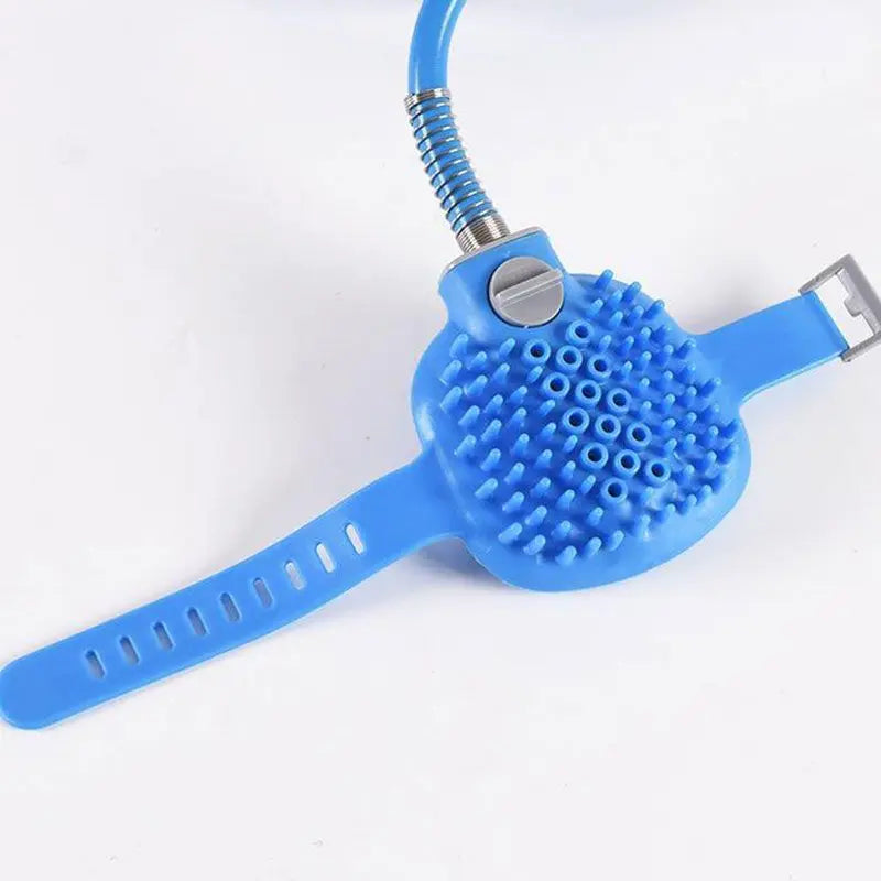 Pet Shower Nozzle Silicone Massage Tool Suitable For Indoor And Outdoor Use, Cat And Dog