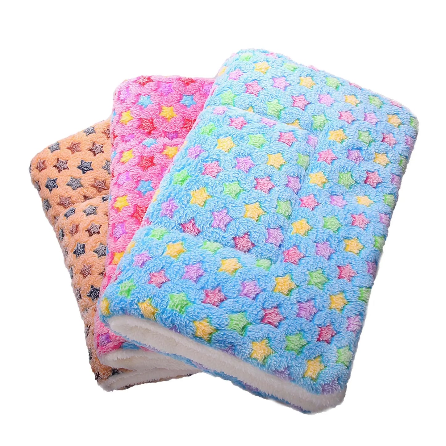 Large Size Flannel Dog Cat Bed Sleeping  Blanket  Kitten Dog Bed Rug for Small Medium Large Dog