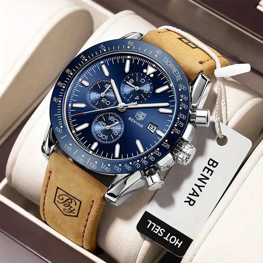 Watches Luxury Silicone Strap Waterproof Sport Quartz Chronograph Military Watch Men Clock