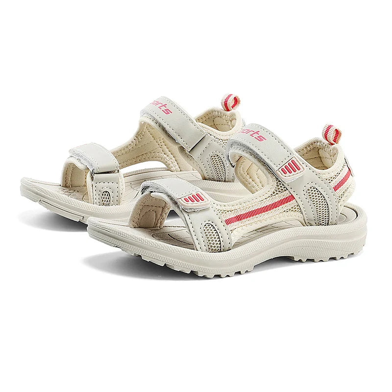 Summer Children Casual Shoes Outdoor Girls Beach Sandals Kids Lightweight Breathable Sport Sandals for Boys Size 30-38