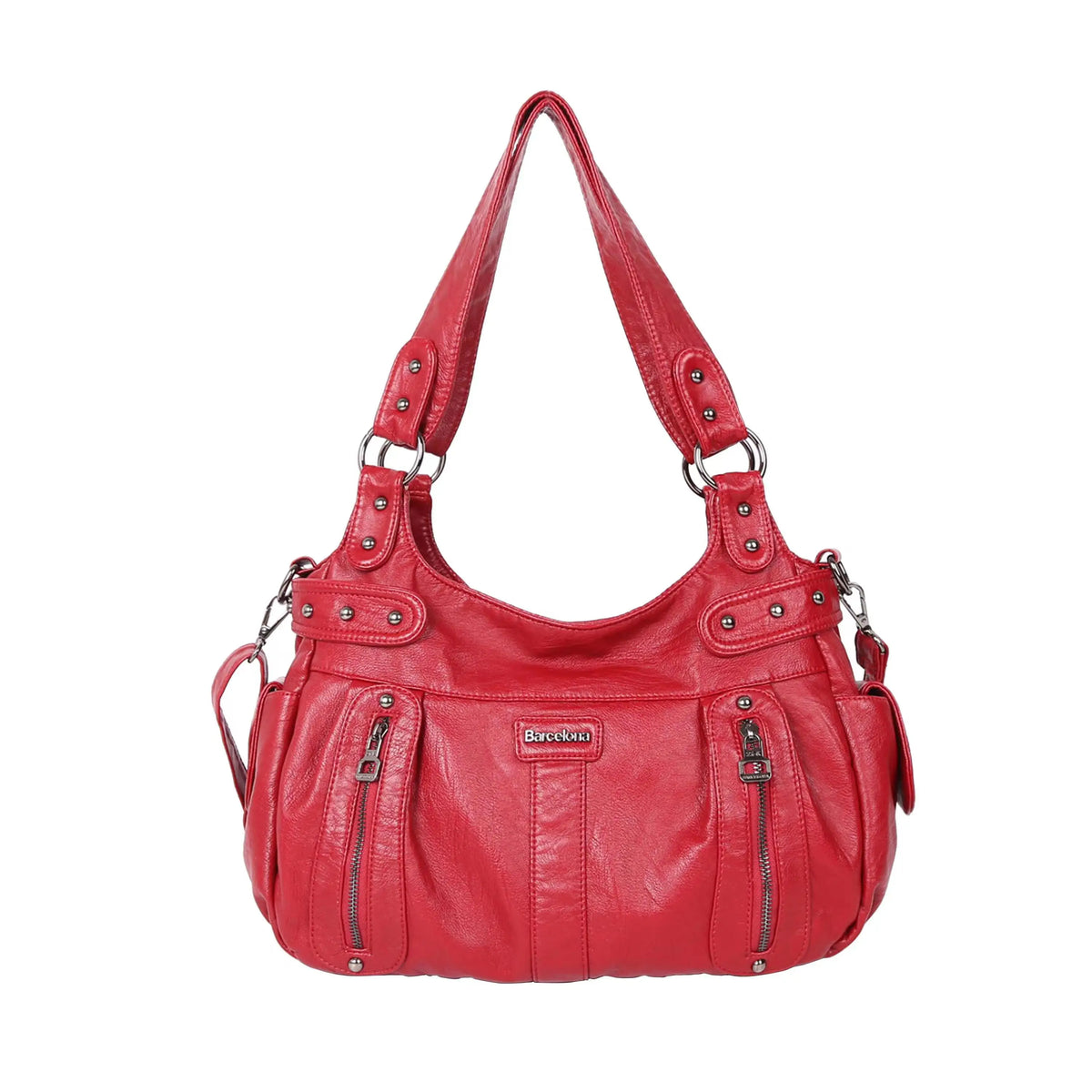 Winter Fashion Shoulder Bag for Women Soft PU Crossbody Handbg Large Capacity Hobos Purse