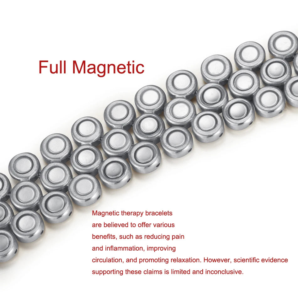 Magnetic Bracelets For Men & Women Bio Energy Therapy Health Luxury Stainless Steel Jewellery