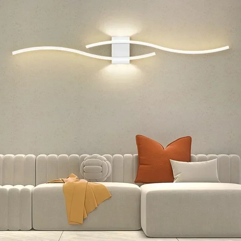 Wall Lamp LED Long Strip 60/80 Wall Sconce Home Decora Living Room lighting