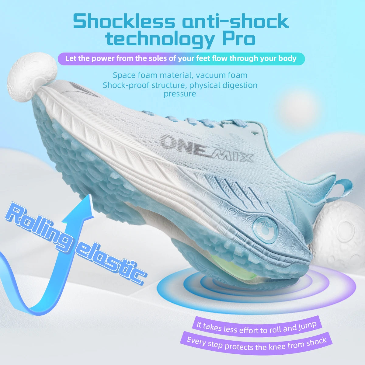 ONEMIX 2027 Autum Sneakers Breathable Jogging Shoes for Men & Women Lightweight Outdoor Gym Sport Shoes