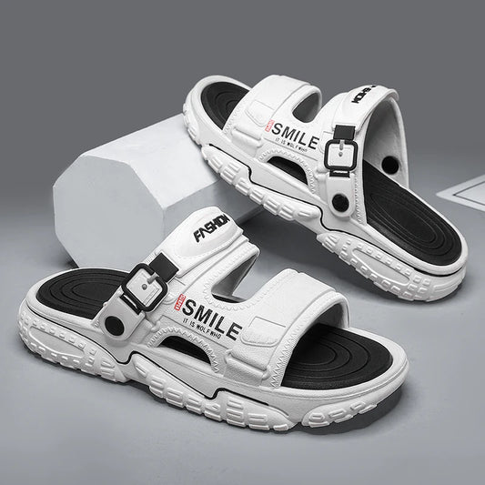 Mens Sandals Lightweight Breath Slippers Clogs Garden Shoes Outdoor Beach Casual Shoes