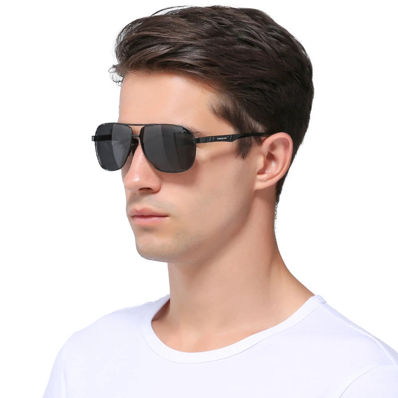 KINGSEVEN Brand Men Sunglasses. Polarized Aluminum UV400 Mirror,   Sun Glasses Women