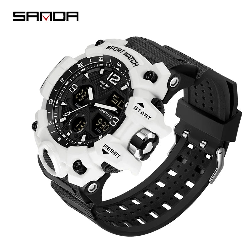 Watches Military Quartz Watch Man Waterproof Wristwatch for Men - Hiron Store