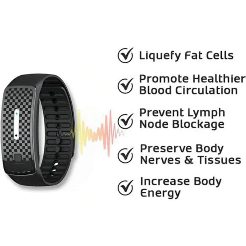 M30 Practical Ultrasonic Body Shape Wristband Smart Magnetic Lymphatic Detox Bracelet