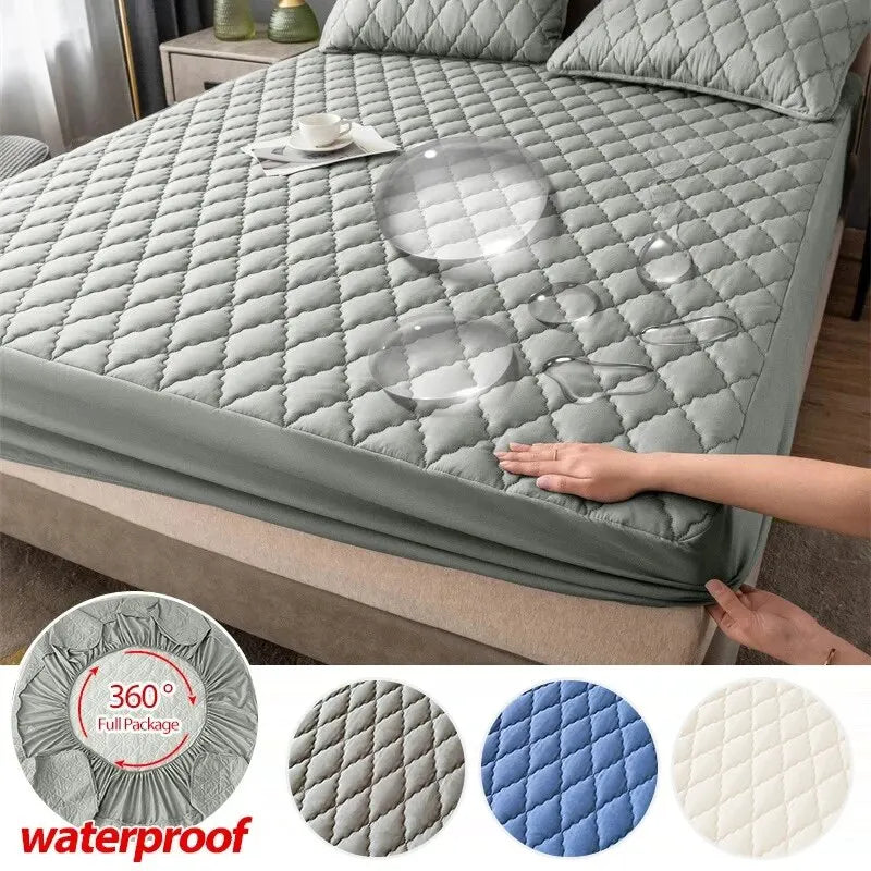 Single Piece Sheet, Waterproof Sheet, Wool and Cotton Clip, Bedspread, Comfortable Soft, Skin Friendly, Adults, Children