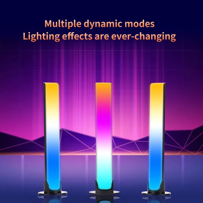 RGB Atmosphere Light Voice Control Synchronous Rhythm Light Pickup Application Control Pickup Lights