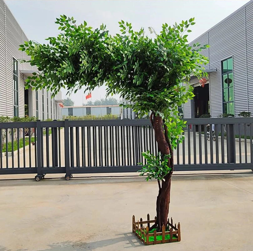 Artificial Cherry Blossom Tree Large Fake Peach Blossom Plant Wedding & Outdoor Home Garden Decoration Christmas Home Decoration