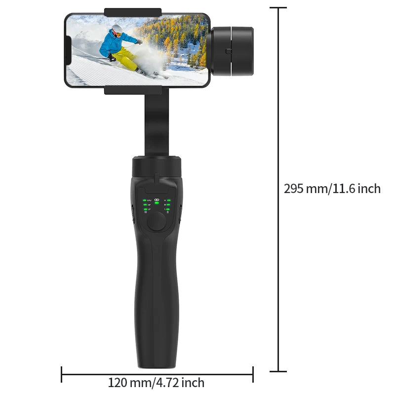 Gimbal Phone Holder Anti Shake Video Record Stabilizer for Xiaomi iPhone Cellophane Smartphone