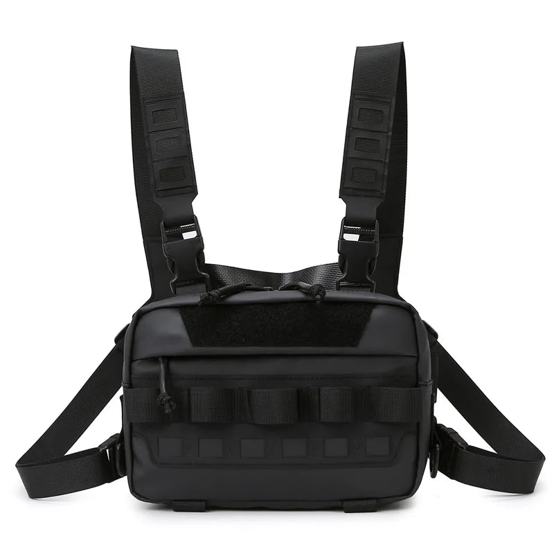 Waterproof Fishing EDC Bag Men Tactical Molle Chest Waist Shoulder Bags