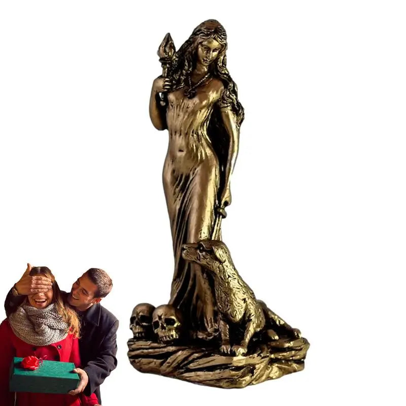 Venus Statue Resin Goddess Sculpture Figurine Resin Witchy Spiritual Figurine For Balconies Homes Courtyards