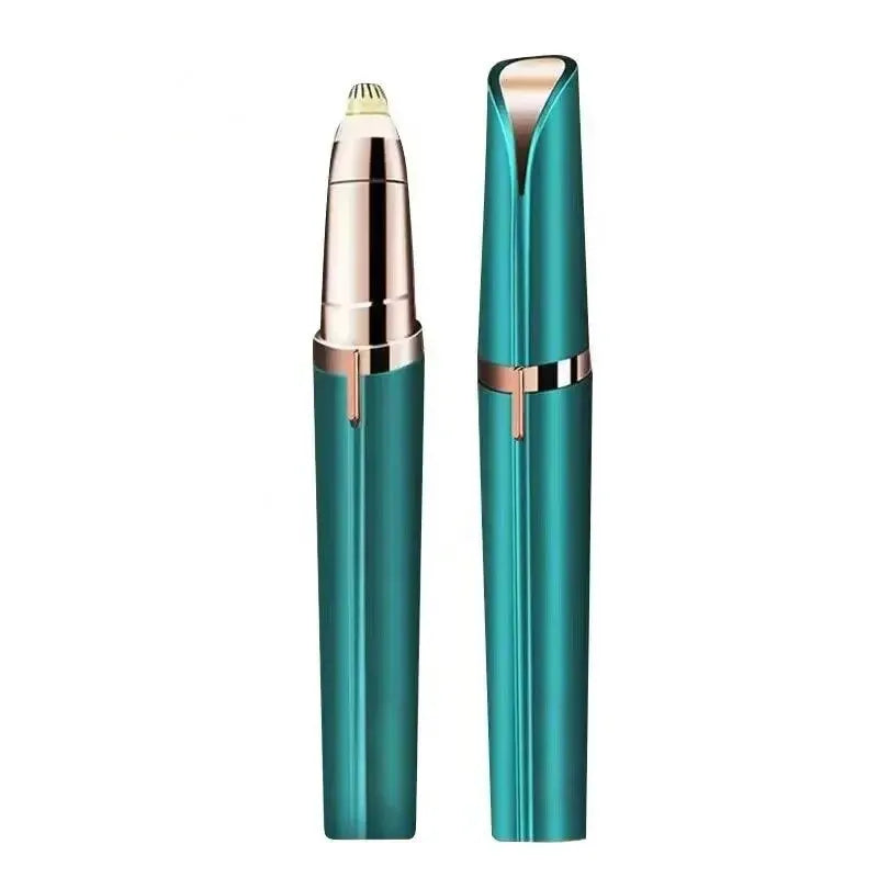 Electric Eyebrow Trimmer Eyebrow Trimmer Trimmer Battery Model No Skin Damage Lipstick Shaped Eyebrow Trimmer Battery Model - Hiron Store