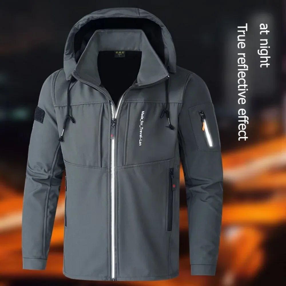 Men's Warm Jacket Autumn Winter Coats Outdoor Jackets Ski Climbing Windbreaker Waterproof Jacket Men