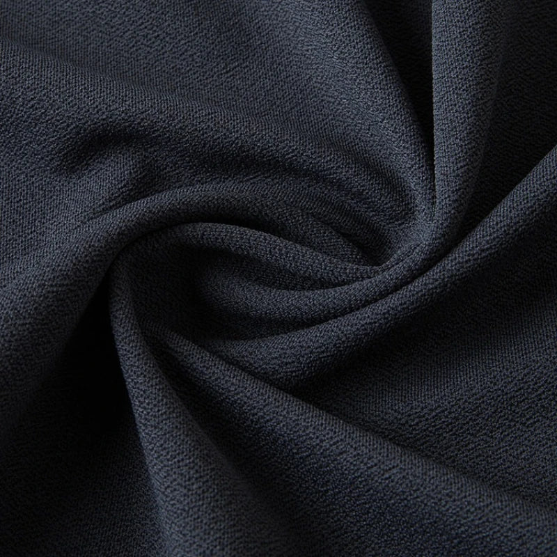 Men's Wool-Blend Dress  Shirt, Charcoal Gray, Business Essential , Non-Iron & Tailored Collar, All Season Comfort