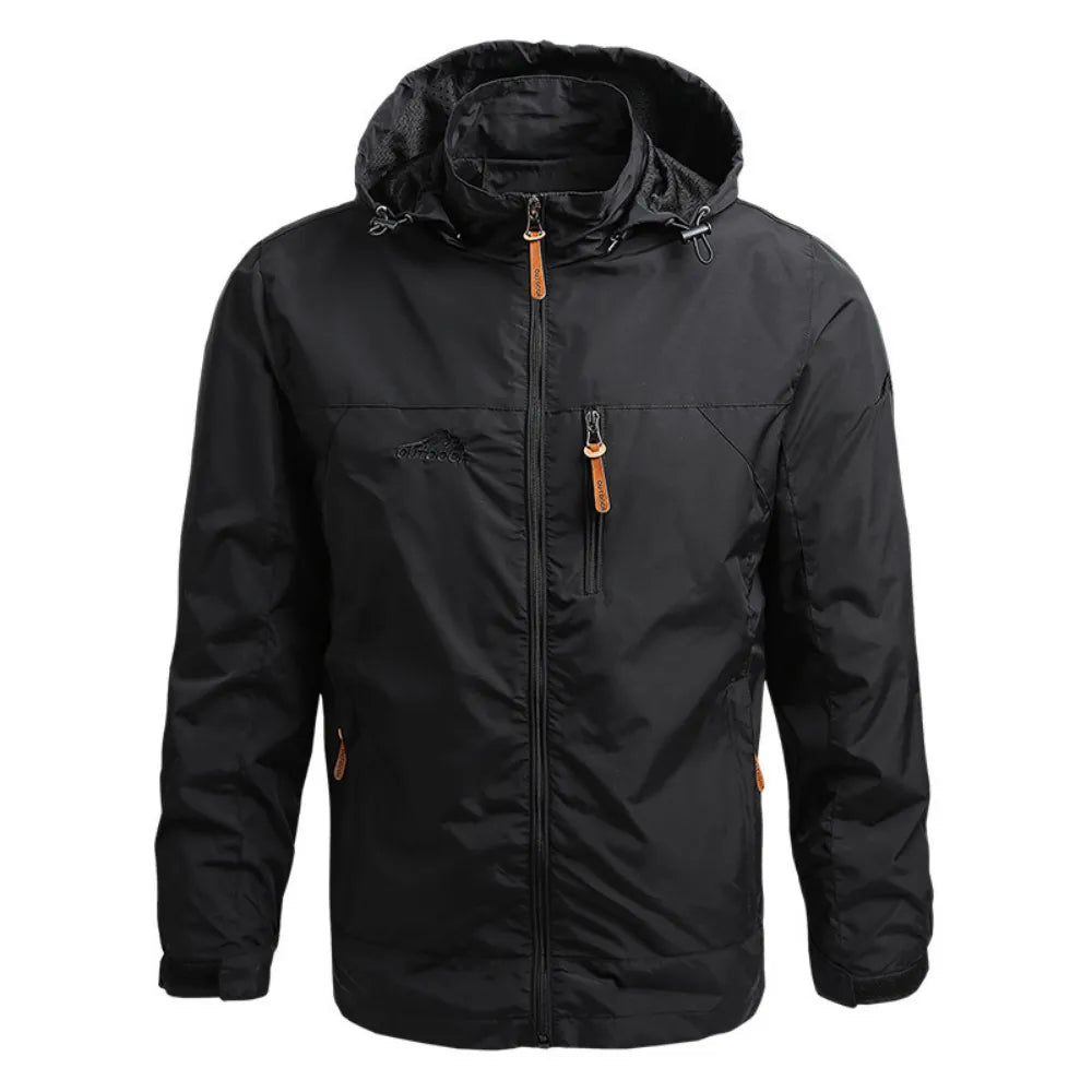 Men's Autumn Windbreaker Man Oversize Windshield Jacket Men Spring Coat Mens Camping Jackets Male Work Wear Clothes - Hiron Store