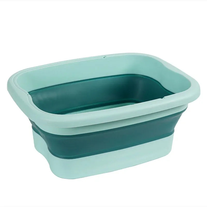 Foldable Footbath Massage Bucket Soaking Bucket Folding Basin Spa Foot Bath Bucket Household Sauna Bathtub Pedicure Bath Bathtub