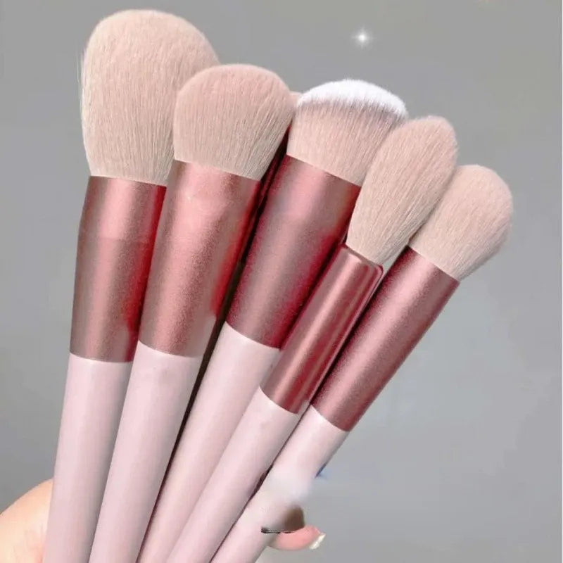 13 PCS/Lot Makeup Brushes Set Eye Shadow Foundation Women Cosmetic Powder Blush Blending Beauty Make Up Tool - Hiron Store