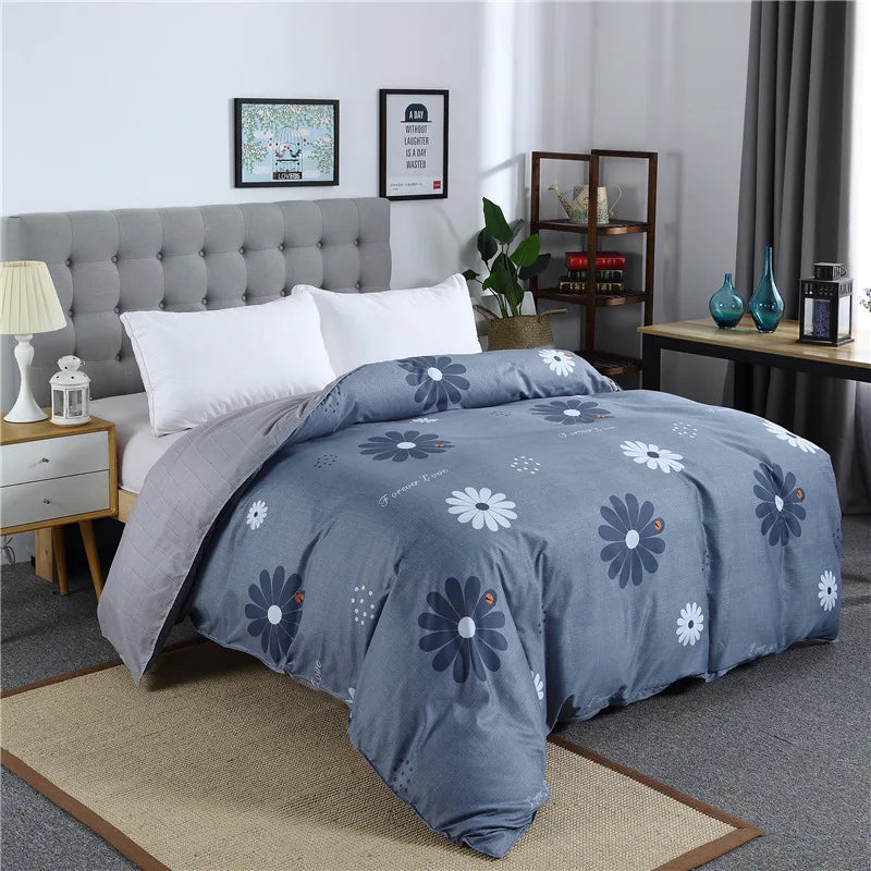 Simple plaid Duvet Cover 220x240 nordic Quilt Cover 1PCS Comforter Covers for double queen king size bed 135 150x200