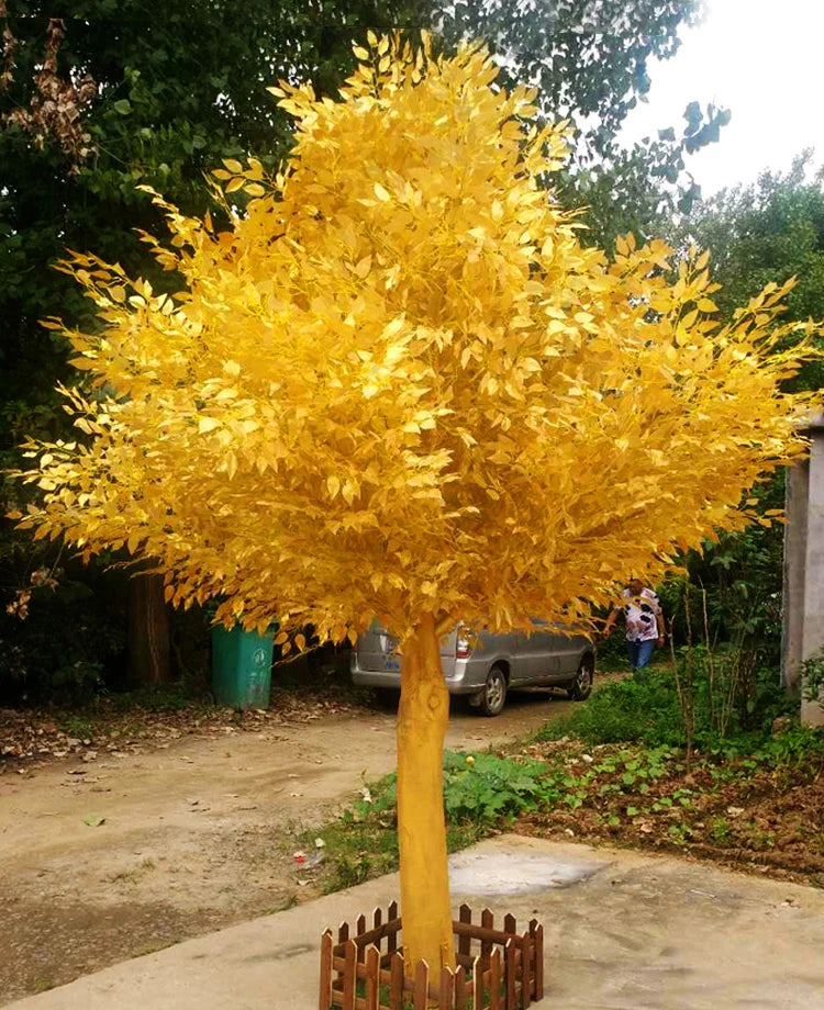 Artificial Cherry Blossom Tree Large Fake Peach Blossom Plant Wedding & Outdoor Home Garden Decoration Christmas Home Decoration