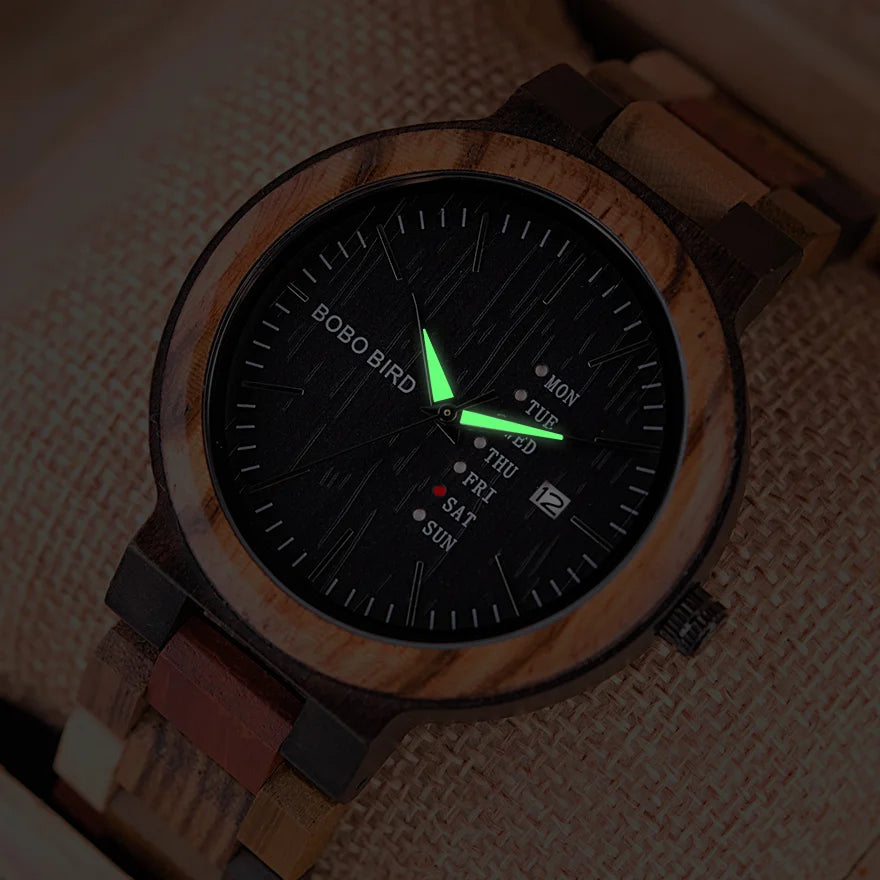 Wood Watches For Men & Women Couple Watches Unique Gift Idea For Lover