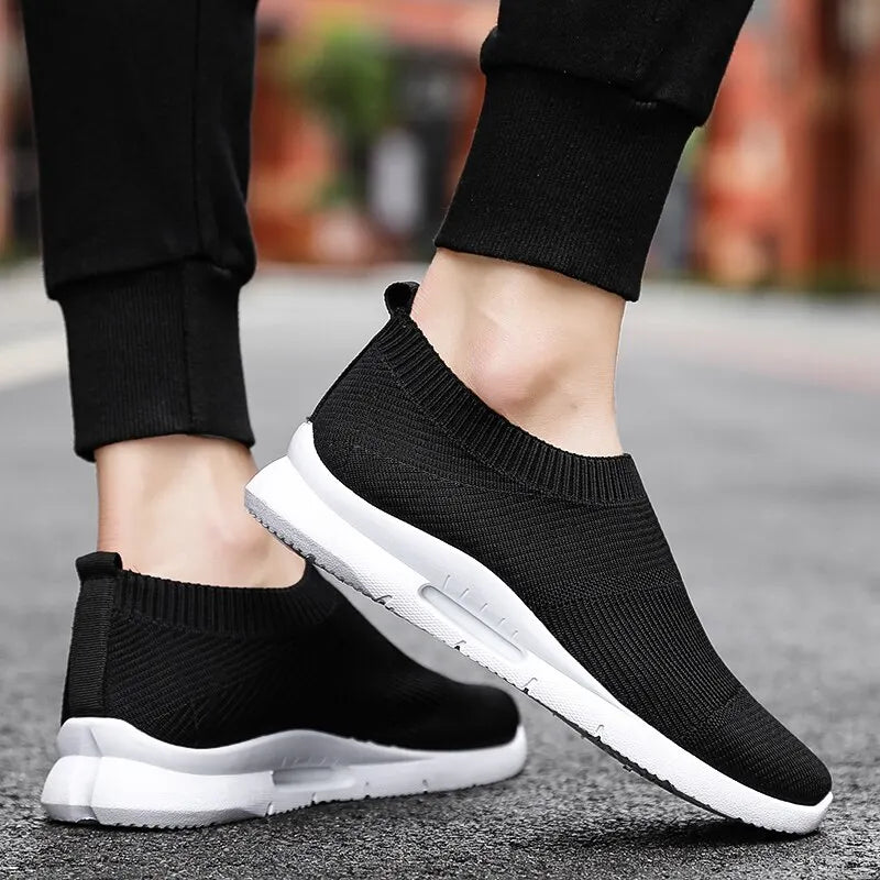 Womens Light Running Shoes Jogging Shoes Breathable Women Sneakers Slip On Loafer Shoe Momens Casual Shoes Unisex Sock Shoes - Hiron Store