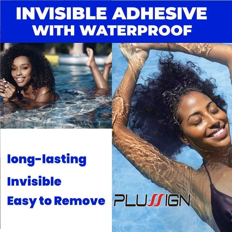 Plussign wig Glue with Remover set, Super hold hair Adhesive kit For Lace Wigs, Toupee &Closure