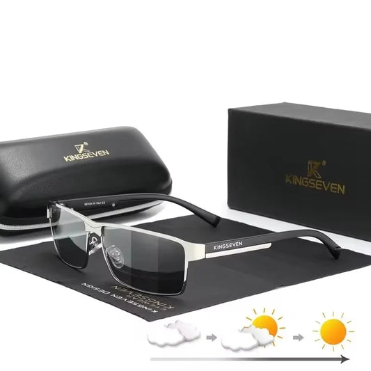 KINGSEVEN Men Polarized Sunglasses, Design  Women SunGlasses, UV400 Anti-glare Driving Square Eyeglasses