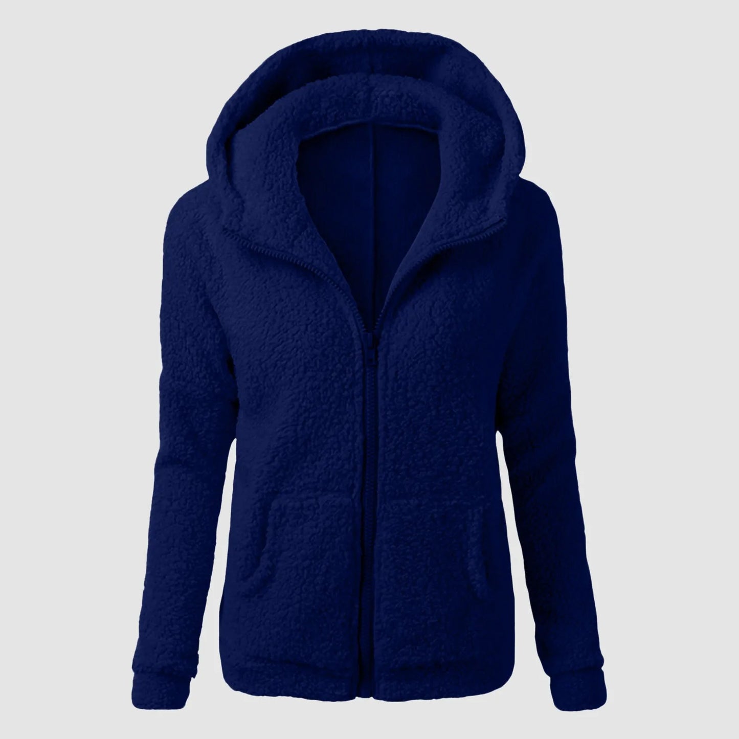 Winter Warm Hoodie Jacket Casual Female Hoodies Sweater shirt Zipper Coat Teddy Bear Wool Coats