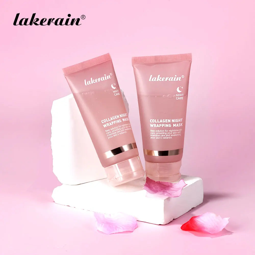 Korean Deep Collagen Mask Peel Off Mask Face Anti-Wrinkle Lifting Skin Care Bio Pack Night Wrapping Woman Overnight Skin