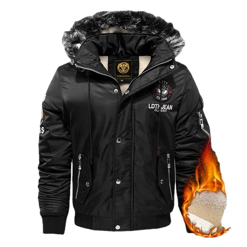 2027 Men Winter  Down Jackets, Warm Parkas Winter Coats, Male Outwear Casual Winter Jackets, Good Quality Men Long Jackets