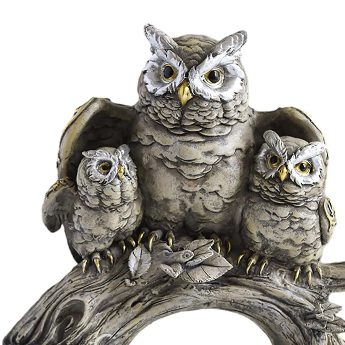 Owl Figurines Home Decor Creative Ornaments Modern Owl Sculpture Owls Statue